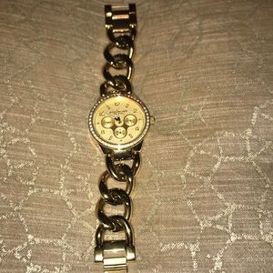 Women’s Stührling gold watch